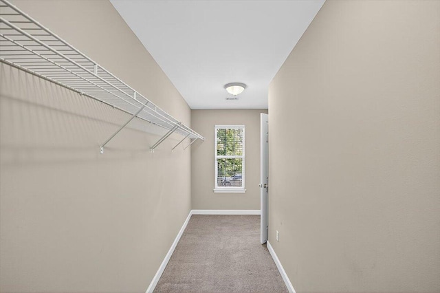2909 Five Oaks Ln, Shalimar, FL 32579 - walk in closet with carpet flooring