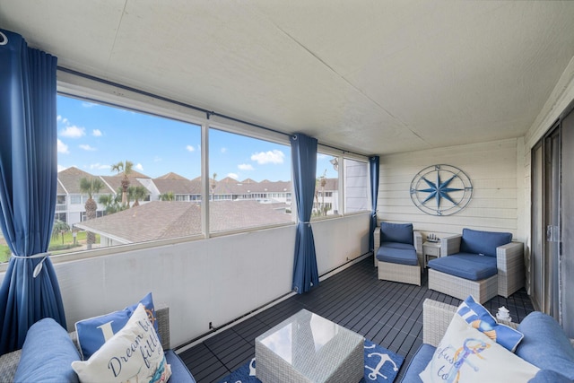 25 Misty Cv Unit 115, Miramar Beach, FL 32550 - sunroom / solarium with an outdoor living space and a residential view