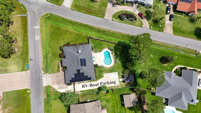 108 Colony Bay Harbour Dr, Panama City Beach, FL 32407 - view of property location with a pool area and property parcel outlined