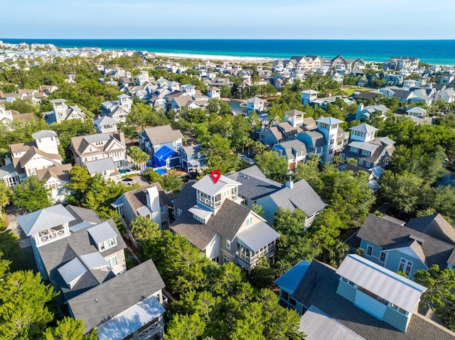 21 Founders Ct, Watersound, FL 32461 - aerial perspective of suburban area with a nearby body of water