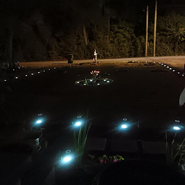 72 Park Ave, Defuniak Springs, FL 32435 - view of yard at twilight