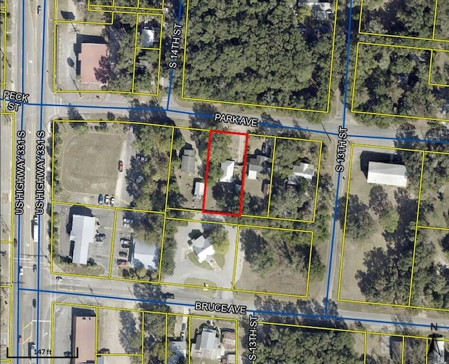 72 Park Ave, Defuniak Springs, FL 32435 - map / location