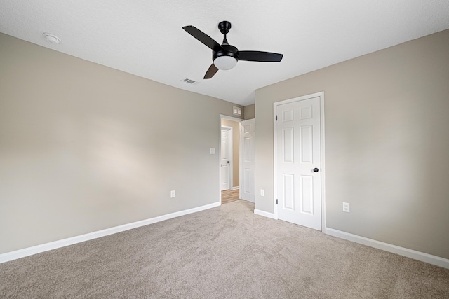 207 Oglesby Ave, Crestview, FL 32536 - unfurnished bedroom with carpet flooring and ceiling fan
