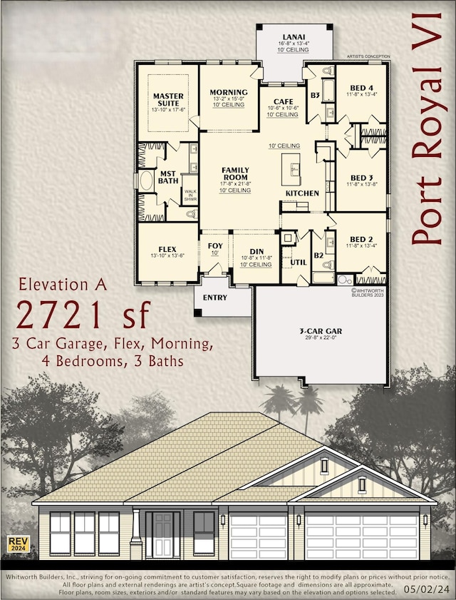 LOT10C Wind Trace Rd, Crestview, FL 32536 - floor plan / room layout