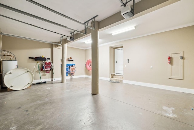 51 Grande Pointe Dr, Inlet Beach, FL 32461 - garage featuring a garage door opener and baseboards