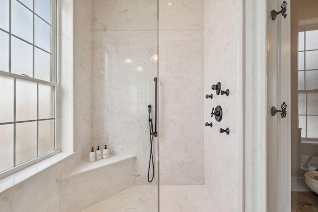 51 Grande Pointe Dr, Inlet Beach, FL 32461 - bathroom with a walk in shower and toilet