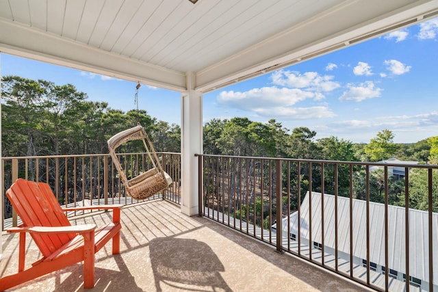 51 Grande Pointe Dr, Inlet Beach, FL 32461 - balcony with view of scattered trees