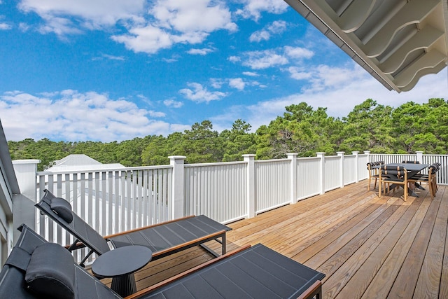 LOT36 Grande Pointe Cir, Inlet Beach, FL 32461 - deck with outdoor dining area