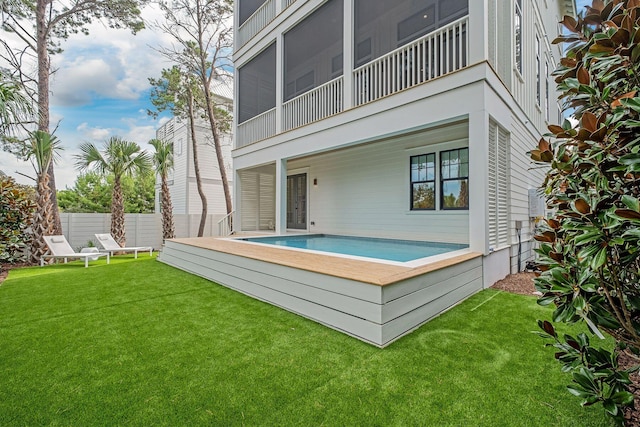 LOT36 Grande Pointe Cir, Inlet Beach, FL 32461 - view of rear view of house