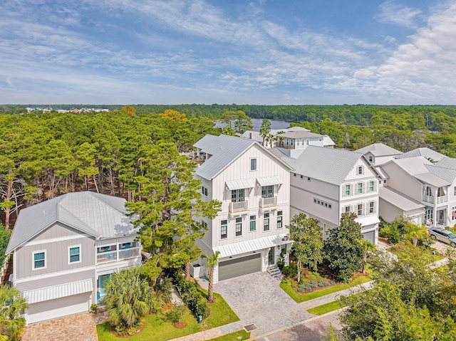 LOT36 Grande Pointe Cir, Inlet Beach, FL 32461 - aerial perspective of suburban area featuring a forest