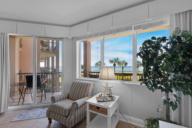 50 Surf Song Ln Unit 312D, Miramar Beach, FL 32550 - sunroom with a water view