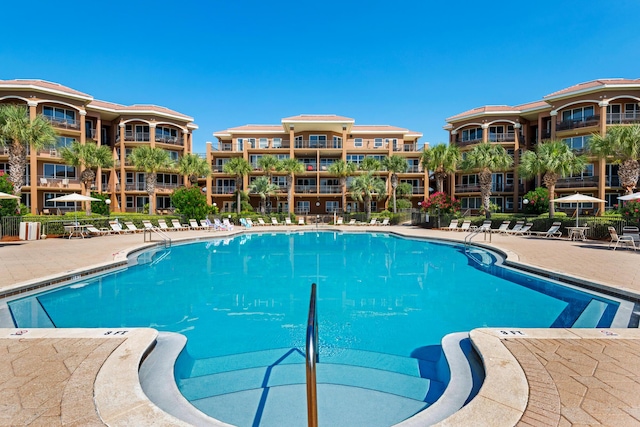 50 Surf Song Ln Unit 312D, Miramar Beach, FL 32550 - community pool with a patio