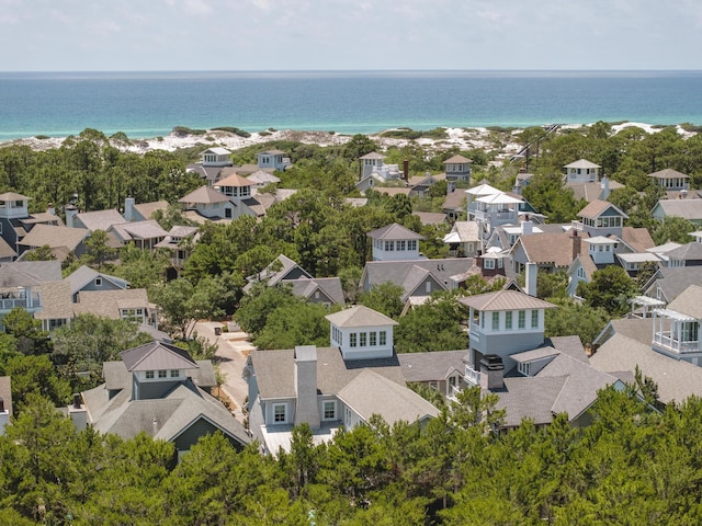 44 Tidepool Ln, Watersound, FL 32461 - aerial perspective of suburban area with a large body of water