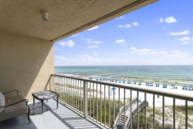 1700 Scenic Highway 98 Unit 207, Destin, FL 32541 - balcony featuring view of water and beach