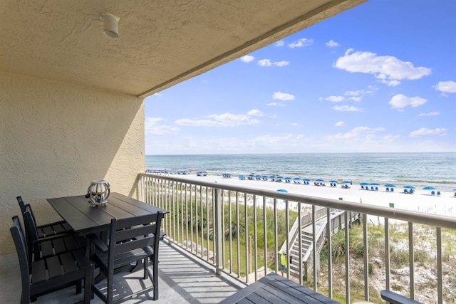 1700 Scenic Highway 98 Unit 207, Destin, FL 32541 - balcony featuring view of water and beach