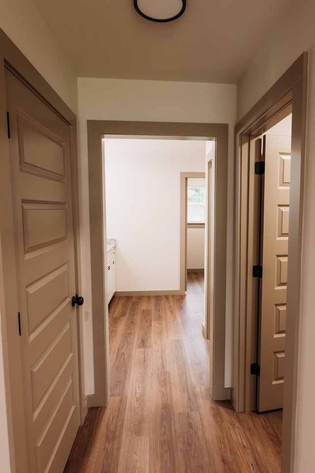 4620 Eagle Way, Crestview, FL 32539 - corridor featuring light wood-style floors