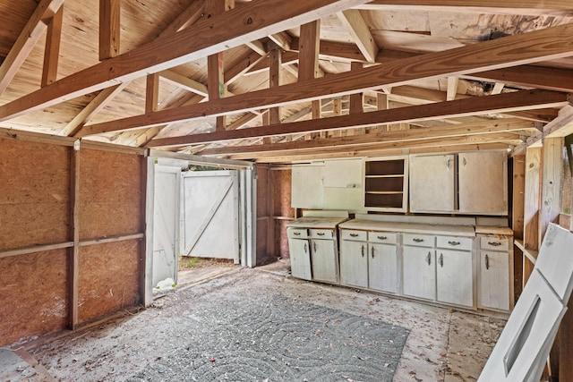 306 Forrest Pkwy, Crestview, FL 32539 - miscellaneous room with lofted ceiling