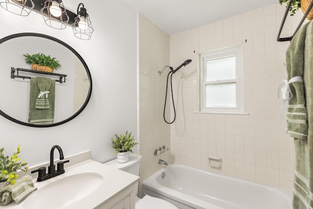 306 Forrest Pkwy, Crestview, FL 32539 - full bath featuring vanity, bathing tub / shower combination, and toilet