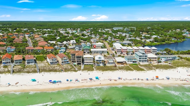 21514 Front Beach Rd, Panama City Beach, FL 32413 - aerial view of residential area with waterfront with a beach