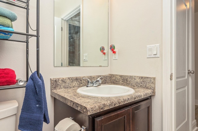 6229 Flash Ln, Crestview, FL 32536 - bathroom with vanity and toilet