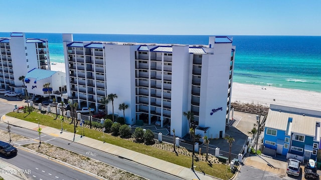 17155 Front Beach Rd Unit W405, Panama City Beach, FL 32413 - view of apartment building / complex with view of water and beach