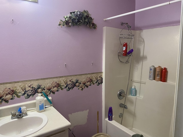 441 Panagra Ln, Crestview, FL 32536 - bathroom with shower / bathtub combination and vanity
