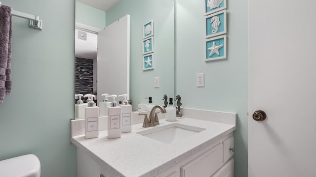 17642 Front Beach Rd Unit G4, Panama City Beach, FL 32413 - half bath with toilet and vanity
