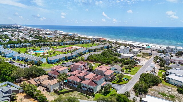 142 Southfields Rd, Panama City Beach, FL 32413 - aerial perspective of suburban area with a nearby body of water