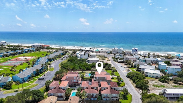 142 Southfields Rd, Panama City Beach, FL 32413 - aerial view of residential area featuring a nearby body of water