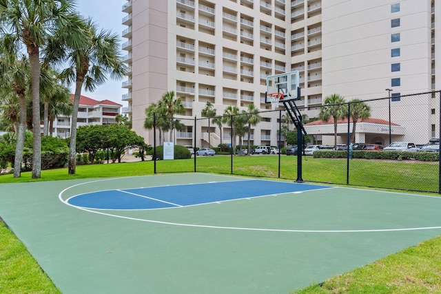 515 Topsl Beach Blvd # 401, Miramar Beach, FL 32550 - view of basketball court with community basketball court