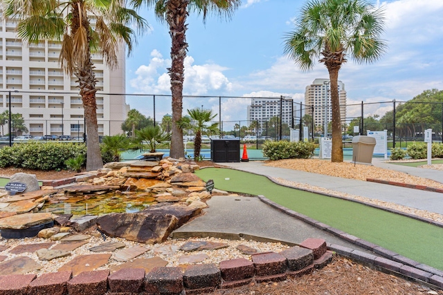 515 Topsl Beach Blvd # 401, Miramar Beach, FL 32550 - surrounding community featuring a putting area