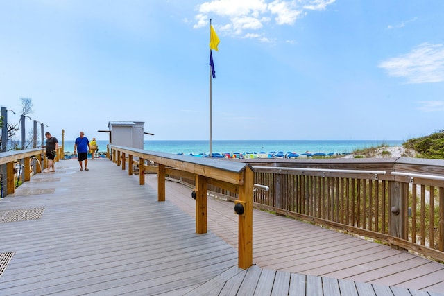 515 Topsl Beach Blvd # 401, Miramar Beach, FL 32550 - deck with view of water and beach