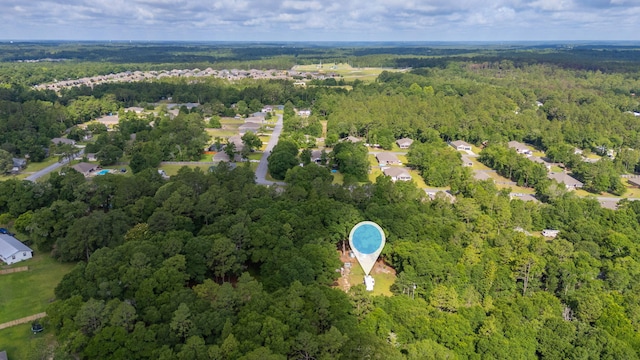 6256 Misty Ln, Crestview, FL 32539 - aerial overview of property's location featuring a forest