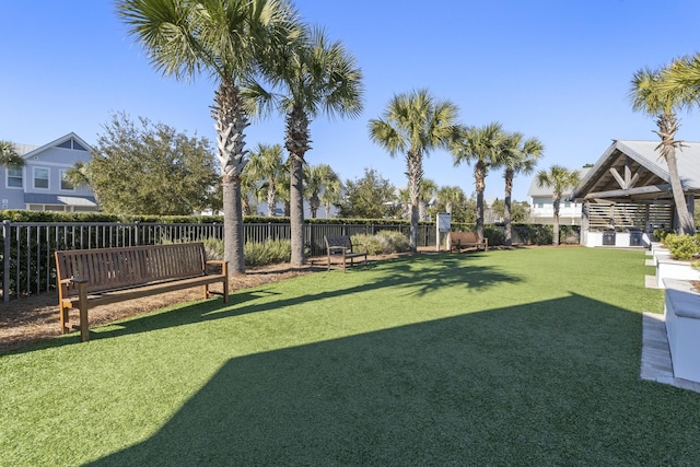 23 E York Ln Unit C, Inlet Beach, FL 32461 - view of yard