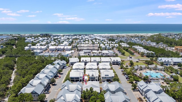 23 E York Ln Unit C, Inlet Beach, FL 32461 - aerial view of a nearby body of water and a pool