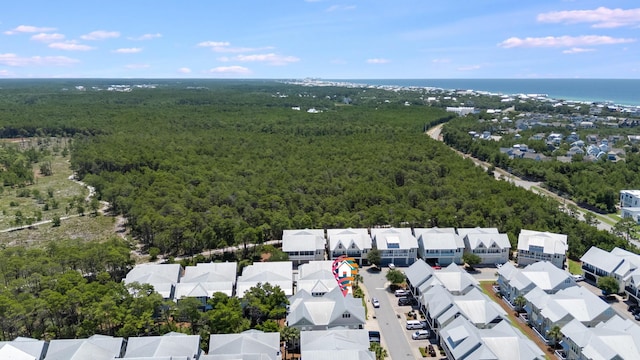 23 E York Ln Unit C, Inlet Beach, FL 32461 - aerial perspective of suburban area with a heavily wooded area