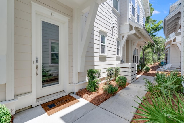 23 E York Ln Unit C, Inlet Beach, FL 32461 - view of doorway to property