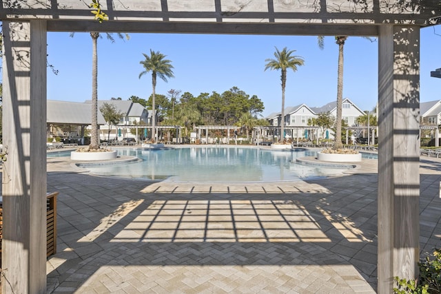 23 E York Ln Unit C, Inlet Beach, FL 32461 - community pool featuring a patio area