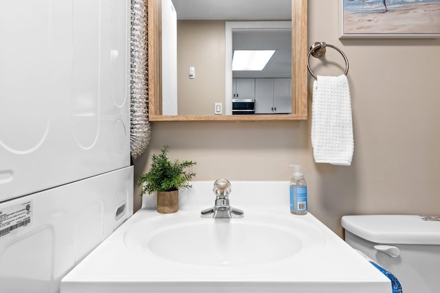 23223 Front Beach Rd # 913, Panama City Beach, FL 32413 - bathroom with toilet and vanity