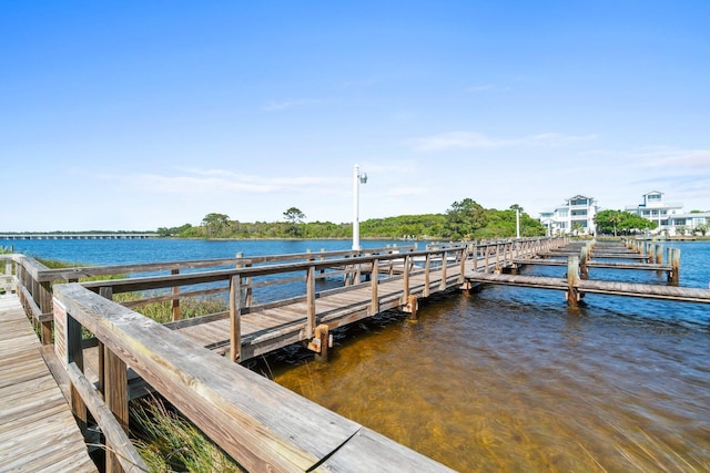 23223 Front Beach Rd # 913, Panama City Beach, FL 32413 - dock featuring a water view