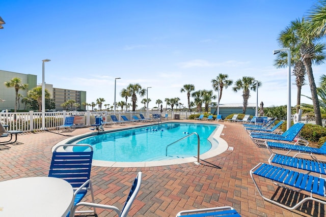 23223 Front Beach Rd # 913, Panama City Beach, FL 32413 - community pool with a patio