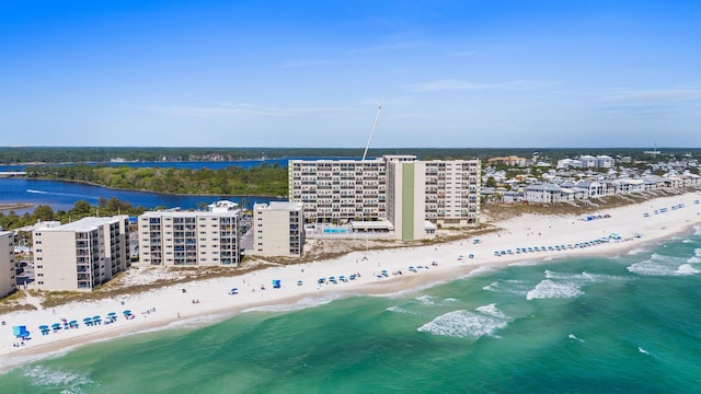 23223 Front Beach Rd # 913, Panama City Beach, FL 32413 - drone / aerial view of unending shoreline