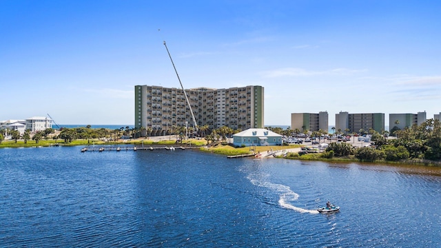 23223 Front Beach Rd # 913, Panama City Beach, FL 32413 - water view with nearby urban area