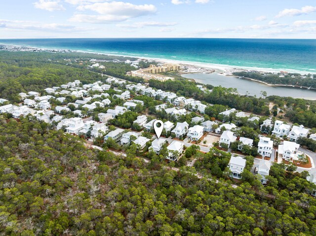 310 Morgans Trl, Santa Rosa Beach, FL 32459 - aerial view of residential area featuring unending shoreline