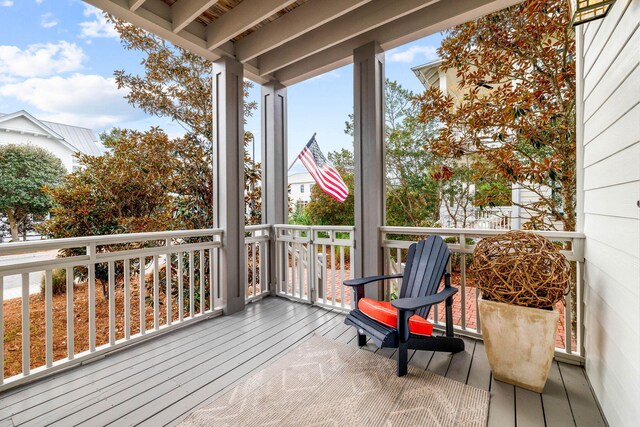 310 Morgans Trl, Santa Rosa Beach, FL 32459 - view of deck