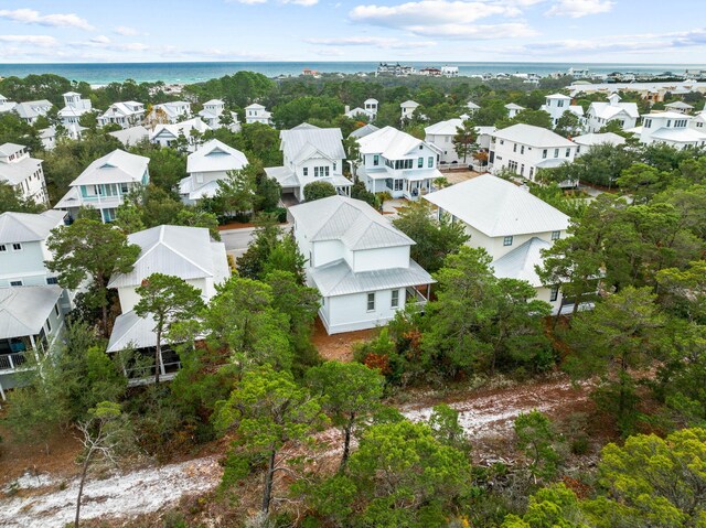 310 Morgans Trl, Santa Rosa Beach, FL 32459 - aerial view of residential area featuring a large body of water