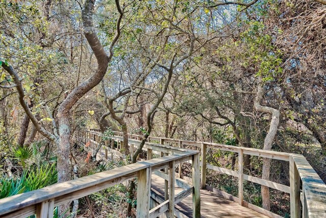 310 Morgans Trl, Santa Rosa Beach, FL 32459 - view of wooden terrace