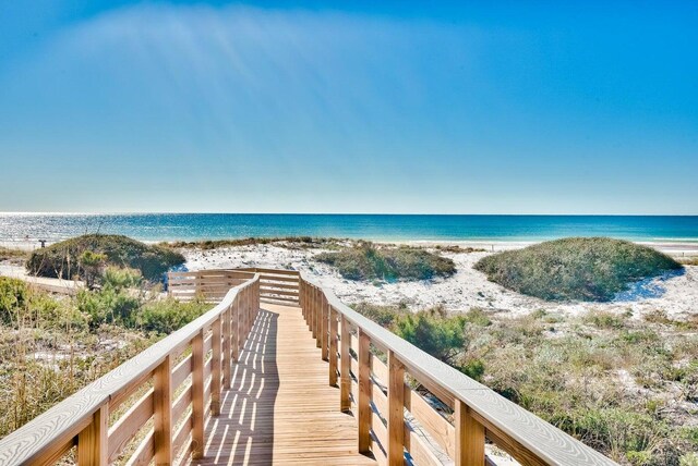 310 Morgans Trl, Santa Rosa Beach, FL 32459 - water view featuring local beach