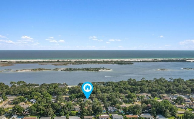 14 Winfield Way, Mary Esther, FL 32569 - bird's eye view of a large body of water