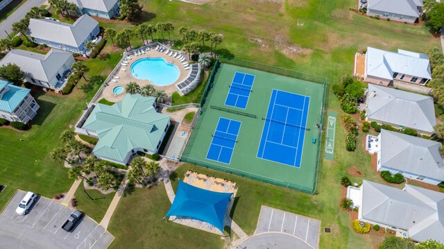 2606 Scenic Gulf Dr Unit 2412, Miramar Beach, FL 32550 - bird's eye view of a pool